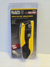 Klein Tools VDV226-005 Compact Pass-Thru Crimping Tool