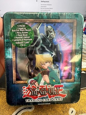 Yugioh SEALED Gearfried the Iron Knight Tin 2003 GREAT CONDITION!!