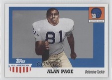 2005 Topps All American Retired Edition Alan Page #4 HOF 0a1