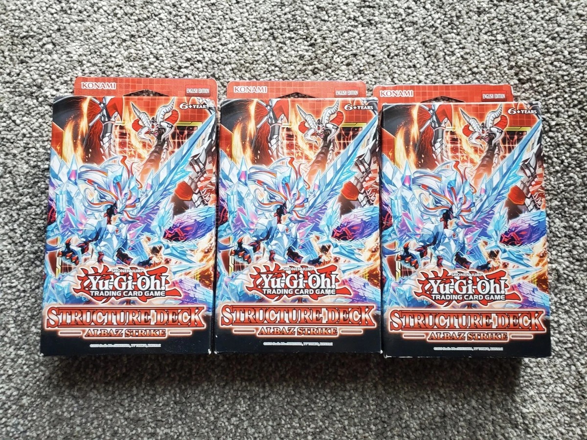 x3] Yu-Gi-Oh! Yugioh ALBAZ STRIKE STRUCTURE DECK (3 Decks