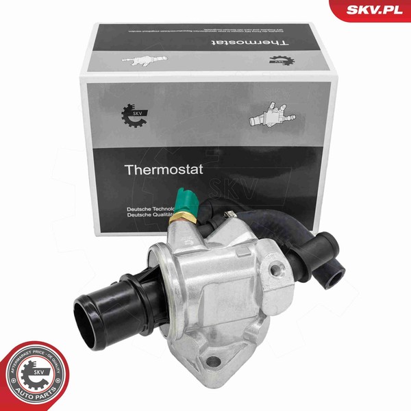 Thermostat KüHlmittel Esen SKV 20SKV252 Mit GehäUse FüR Fiat Stilo VAN Multi 2-image