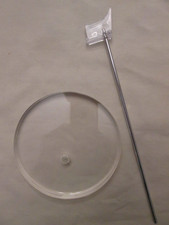 Tonner 16" Fashion Doll Saddle Stand Solid Acrylic Base Metal Stem Tyler Cami