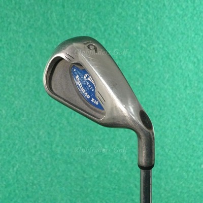 Callaway Steelhead X-16 Single 6 Iron True Temper Stepped Steel Regular
