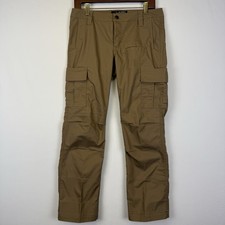 LAPG Ops Tactical Ripstop Police Cargo Pants Womens 6 Coyote Khaki Straight