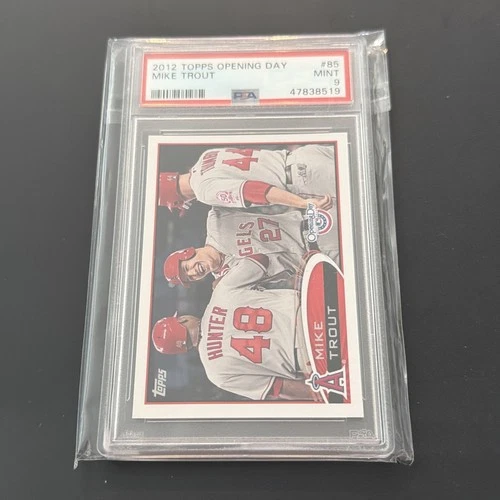 2012 Topps Opening Day Mike Trout  #85 PSA 9