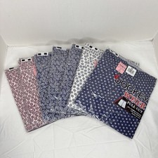 Lot 7 Vintage 1987 Jockey Boxers Full Cut 36 50/50 Cotton Polyester Pattern NEW