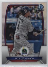 2023 Bowman NPB Nippon Professional Baseball Chrome Refractor Tetsuto Yamada oh8