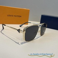Louis Vuitton Monogram Metal Frame Men's Sunglasses