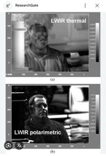 flir lwir 640 with polarization bayer filter infrared dolp polarimeter imager