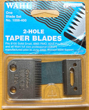 Wahl 2-Hole Taper Blades Replacement Blade Set for 8100/8865/8255 1006-400