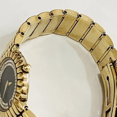 Raymond Weil Nabucco 18K Gold Quartz Watch Rhinestone Used