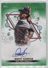 2022 Inception Base Rookie and Emerging Stars Green /125 Deivi Garcia Auto 10t4