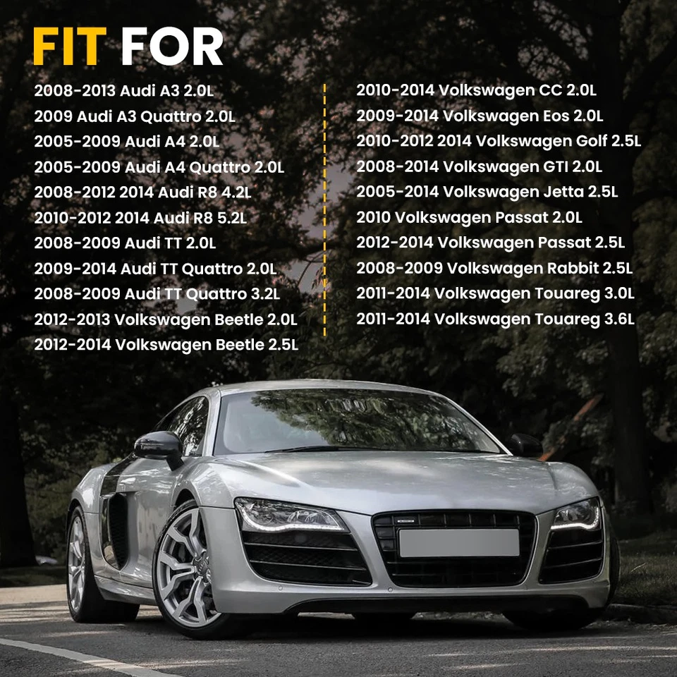 2 X вверх + вниз по течению кислорода O2 датчик #234-4829/234-5019 для Audi A4/Volkswagen 2-10 X - Изображение 4 из 4