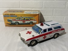 Asakusa Buick Superior Ambulance Wagon Battery Powered 11  Long Japan w/Box RARE