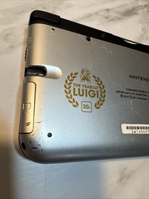 Nintendo 3DS XL Mario & Luigi Dream Team Silver Handheld System Tested Working