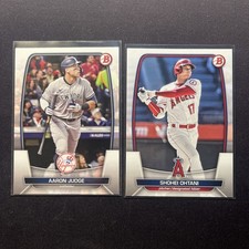 2023 Bowman Shohei Ohtani & Aaron Judge Cards