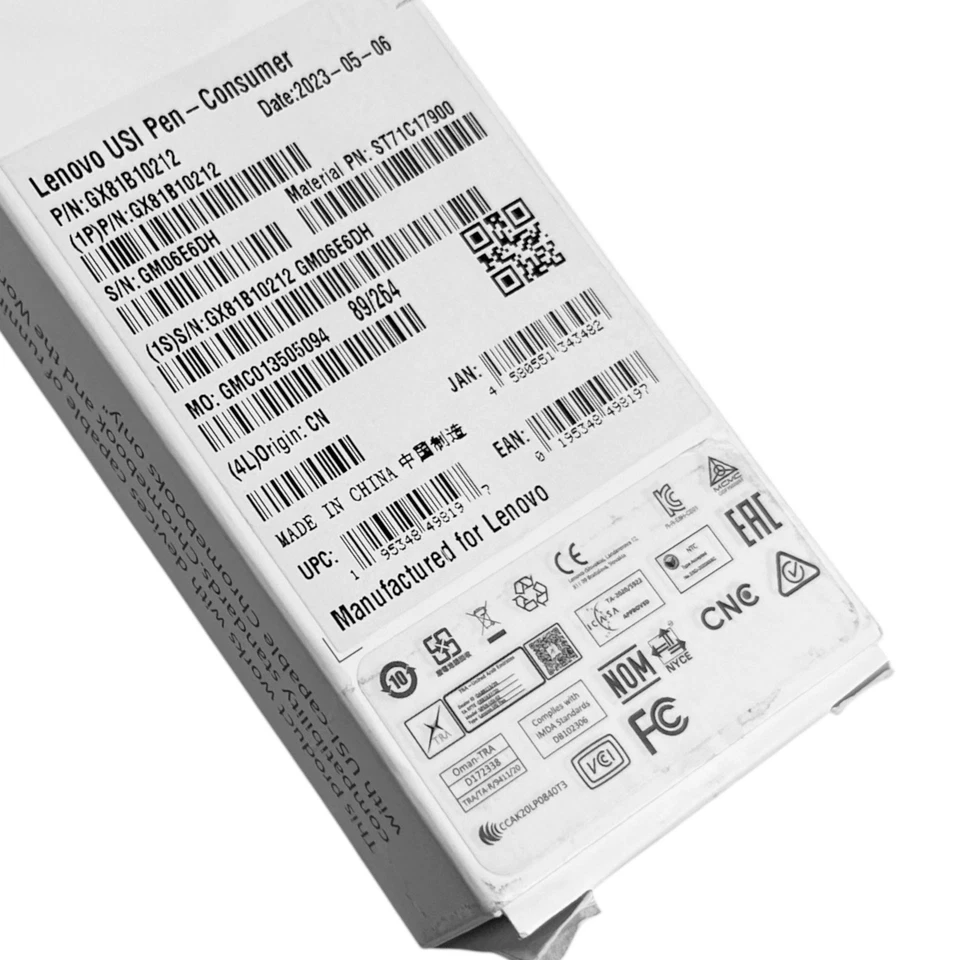 Lápiz óptico Lenovo USI para Chromebook (NUEVO/CAJA ABIERTA) Foto 3 de 4