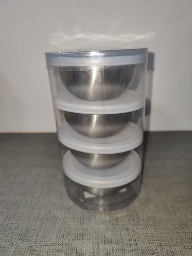Stainless Steel Cups with Lids Grand Gourmet-New - Picture 2 of 4