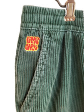Empyre Y2k Corduroy Men  s Green Baggy Loose Skate Pants sz M  vtg