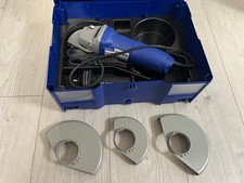 Berner BAG-115-1 Smerigliatrice angolare, in Systainer, 800 W, mai usata 