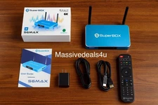 New SuperBox S6 Max 6K Android Box. 18+ Adult & User Can Hide. 1 Year warranty