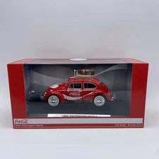MOTOR CITY CLASSICS COCA COLA 1966 VOLKSWAGEN BEETLE 1/24 RED 424066