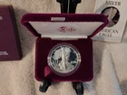 1987-S $1 AMERICAN SILVER PROOF EAGLE w/OGP & COA