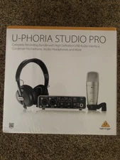 Behringer U-Phoria Studio Pro Complete Recording/Podcasting Bundle
