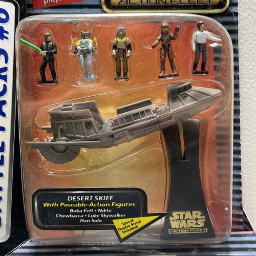 Star Wars Micro Machines Action Fleet Dune Sea Battle Packs #6 Desert Skiff - Picture 2 of 6