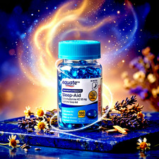 Equate Sleep Aid Softgels Maximum Strength 100 Count Ships Worldwide 11/2028