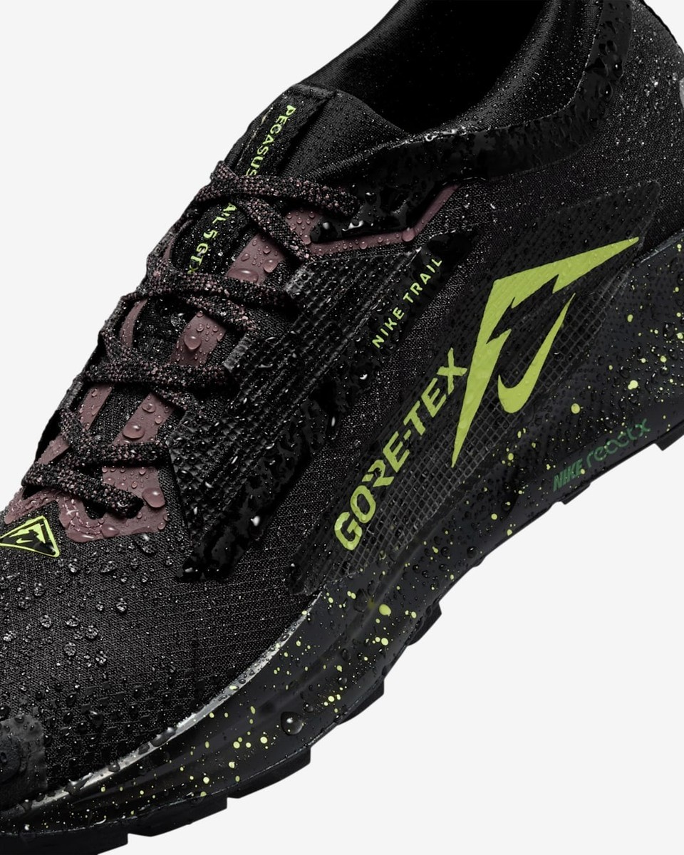 * 7 MEN\'S NIKE PEGASUS TRAIL 5 GTX FQ0908-014 GORE-TEX BLACK VOLT Nike Pegasus Trail 5 GORE-TEX Men main image 3