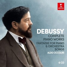 Aldo Ciccolini - Debussy: Complete Piano Works; Fantaisie for piano  orchestra,