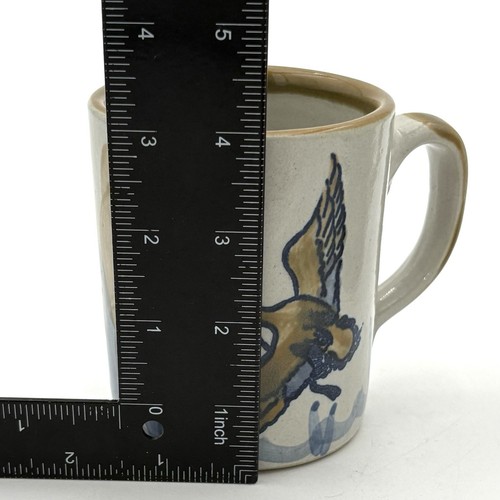 Set 2 Louisville Stoneware Mug Flying Ducks Cattails First National Bank - Picture 7 of 8