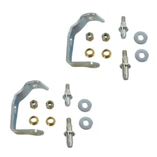 38456 Pair Door Hinge Pin & Bracket Kit Front Driver Side LH for 99-07 Chevy GMC