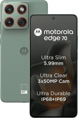 NEU Fabrikversiegelt Motorola Edge 70 5G 256GB Snapdragon 7 Gen 4 Global ROM 50MP
