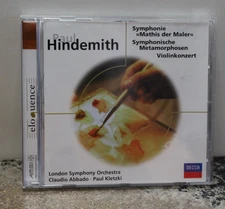 Oistrakh Hindemith: Mathis der Maler; Violin Concerto; Symphonic Metamorpho (CD)
