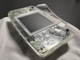 SNK Neo Geo Pocket Color Slim Clear with IPS Screen Mod