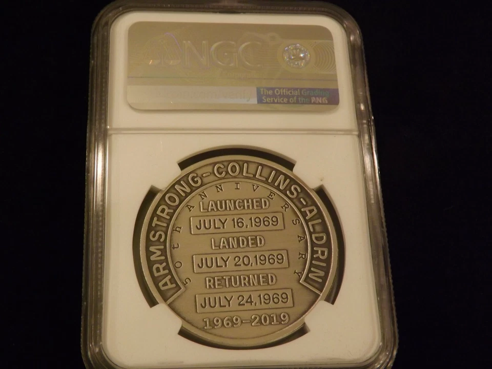 2019-P Appollo 50 Th Ann NGC MS 70 - Image 2 of 2