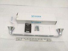  1 NEW Moen Voss 18" Towel Bar - CHROME - YB5118CH gen cosmetic - READ