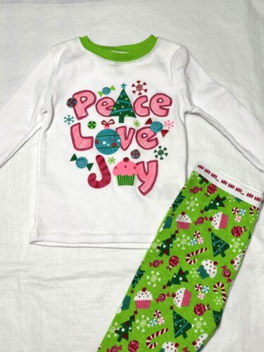 Girls Toddler Christmas or Everyday Pajama Set: 12M, 18M, 24M, 3T - Picture 6 of 17