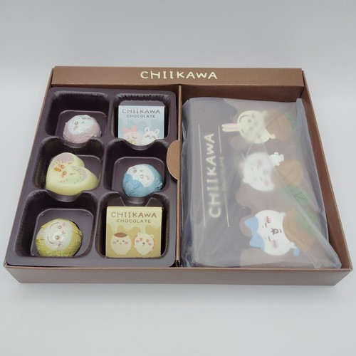 Juego de regalo de bolsa y chocolate Chiikawa de Heart Planning - Regalo lindo y práctico - Imagen 4 de 4