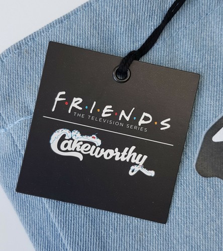 Bolso de Mano Cakeworthy X Friends We Were On A Break Ross Rachel Hombro Denim - Imagen 5 de 10