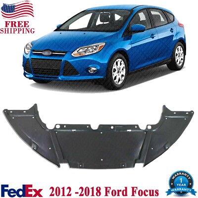 Front Engine Splash Shield Under Cover / Air Deflector For 2012 -2018 Ford Focus