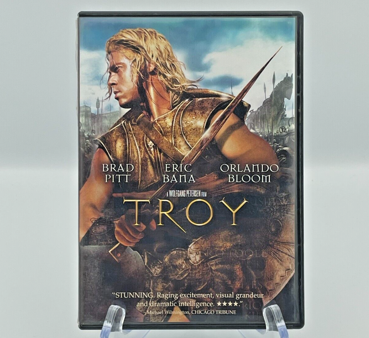 Troy DVD Brad Pitt Eric Bana Orlando Bloom | eBay