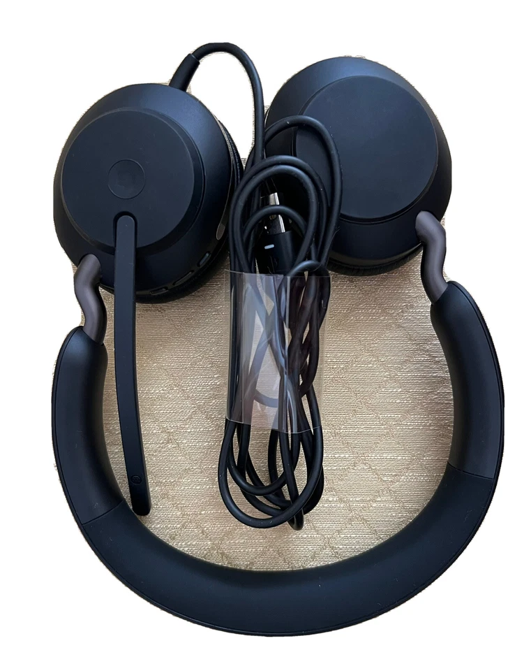 Jabra Evolve2 40 Stereo Headset (MS Teams, USB-A) - Black - Image 2 of 4