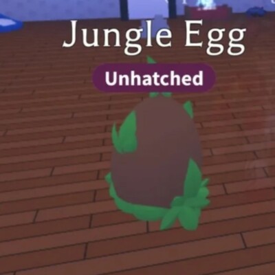 Adopt me Jungle Egg untouched  / Dschungel Ei unberührt 