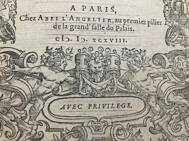MONTAIGNE LES ESSAIS TRES RARE EDITION DE 1598 RELIURE PLEIN VEAU EXCEPTIONNEL - Photo 2/4