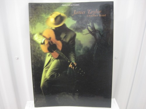 James Taylor October Roads Sheet Music Song Book Piano Vocal Chords Guitar