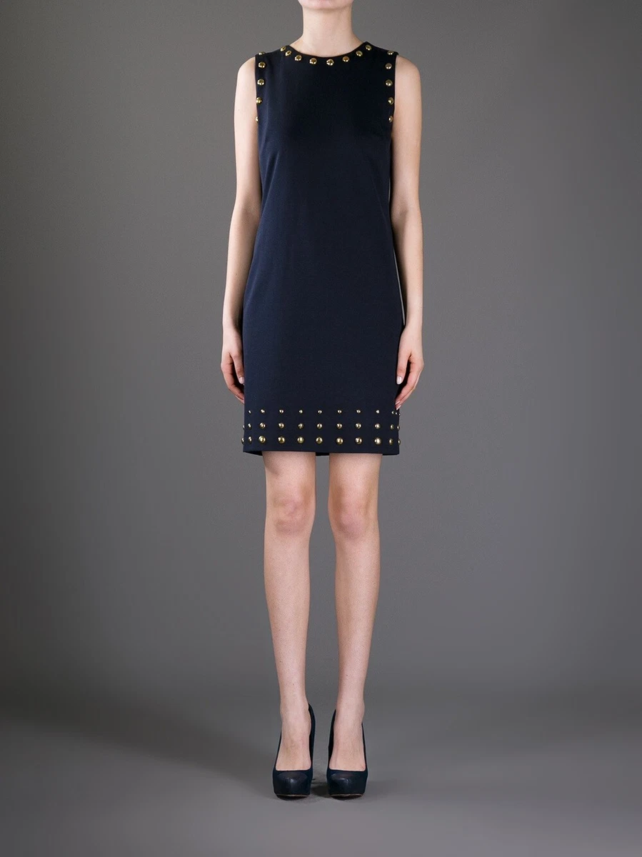 Michael kors navy blue on sale sheath dress