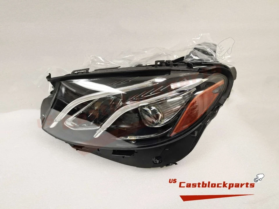 2017 2018 2019 2020 Mercedes-Benz E-Class E300 E43 W213 LED Headlights LH+RH OEM - Image 3 of 4